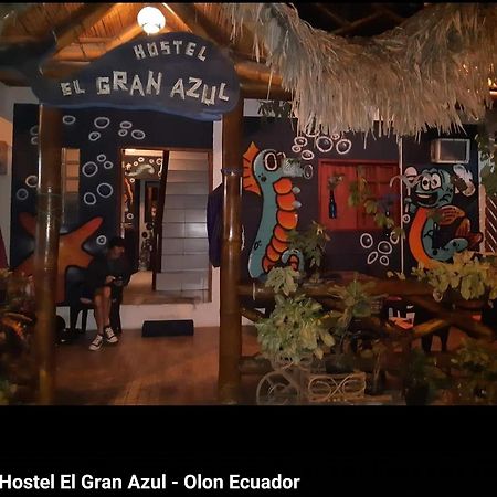 Hostel El Gran Azul Olon Olón Exterior foto
