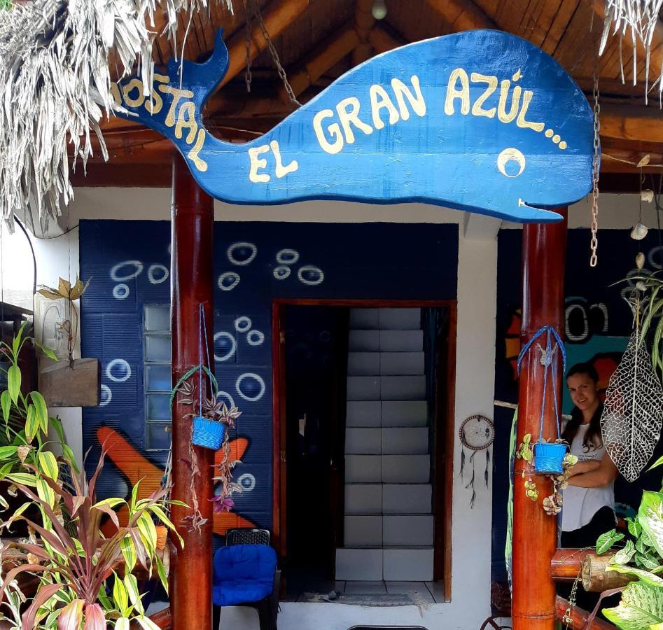 Hostel El Gran Azul Olon Olón Exterior foto